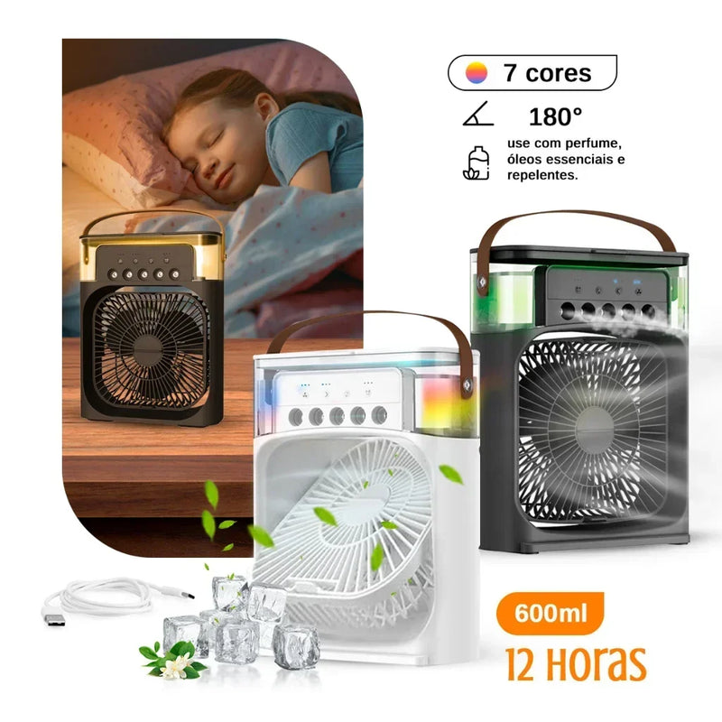 Ventilador Portátil Umidificador Ar+brinde grátis.Promoção por tempo limitado